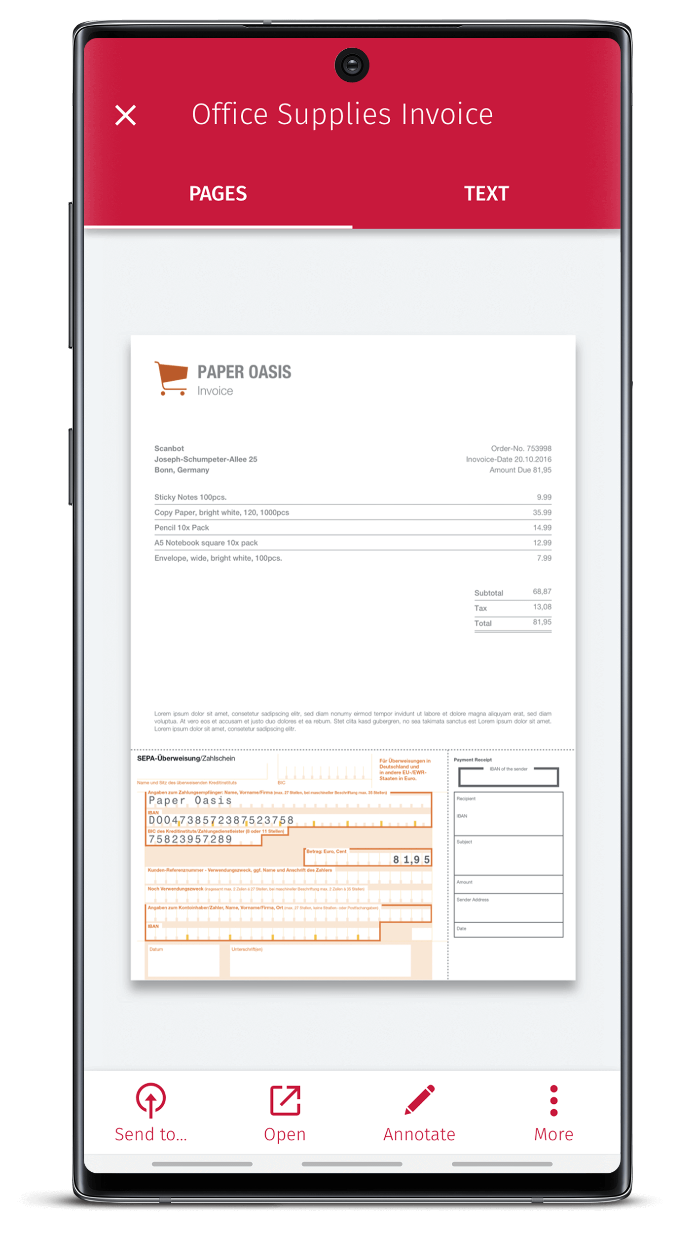 SwiftScan - PDF Document Scanner v7.7.3 [Pro] [Mod] Fc8d37d5fd2edb14c2f7551a1b4bf4d7