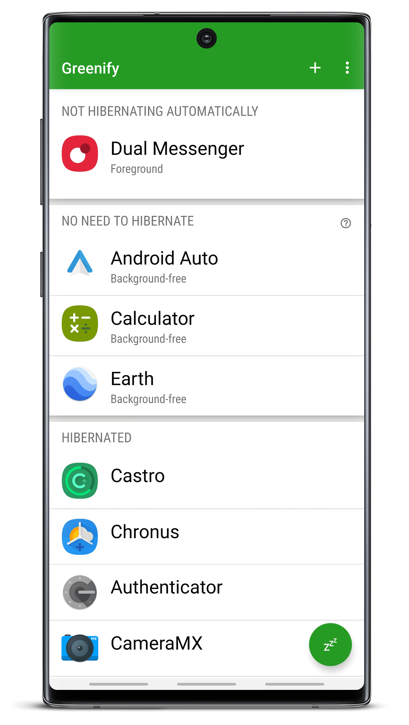 greenify donation apk