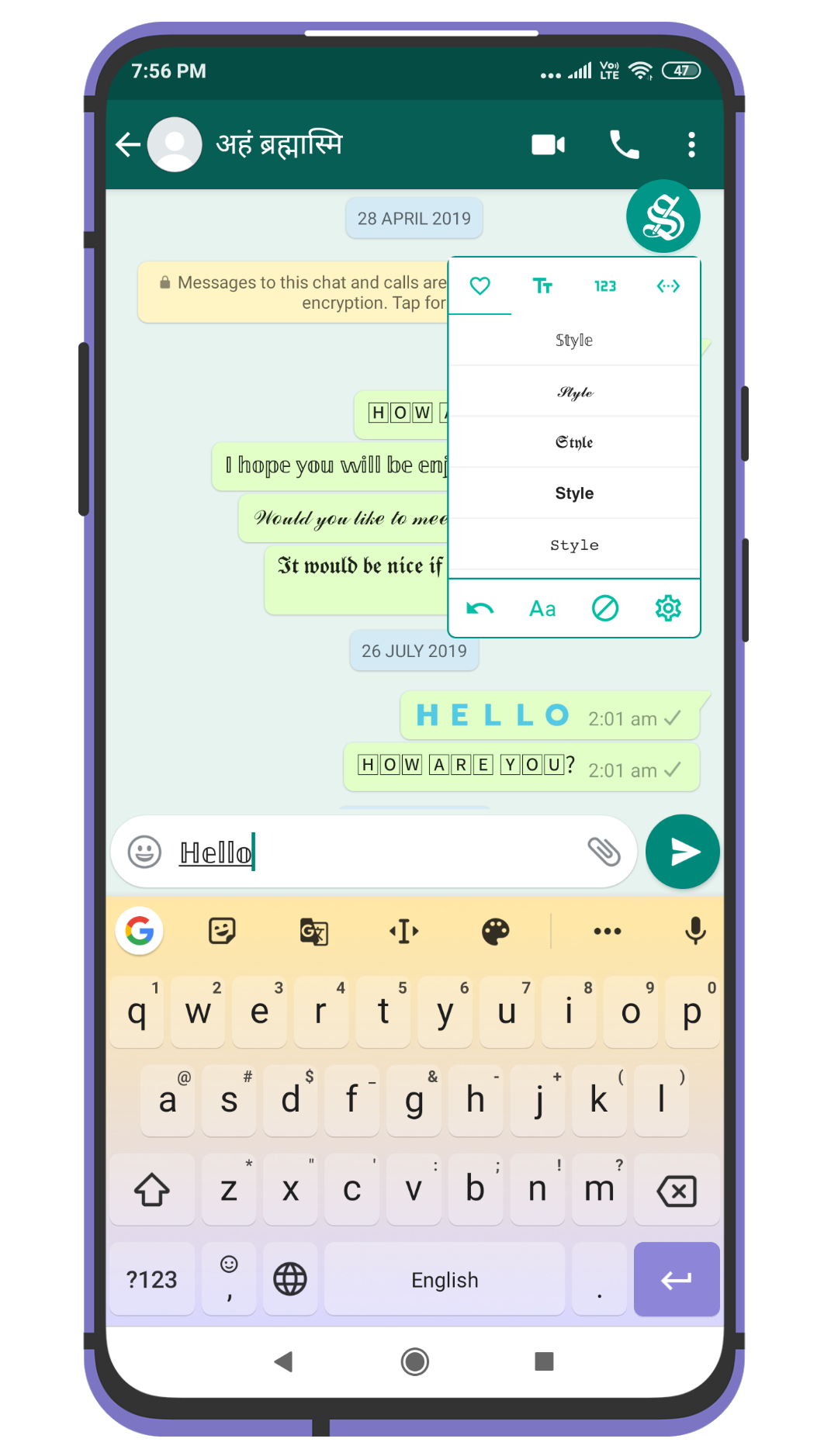 Stylish Text - Keyboard, Fonts, Symbols & Emoji v2.4.0 b188 [Premium][Modded] 3ddebb532ed637e13a9d6c2e3c1ddf4c