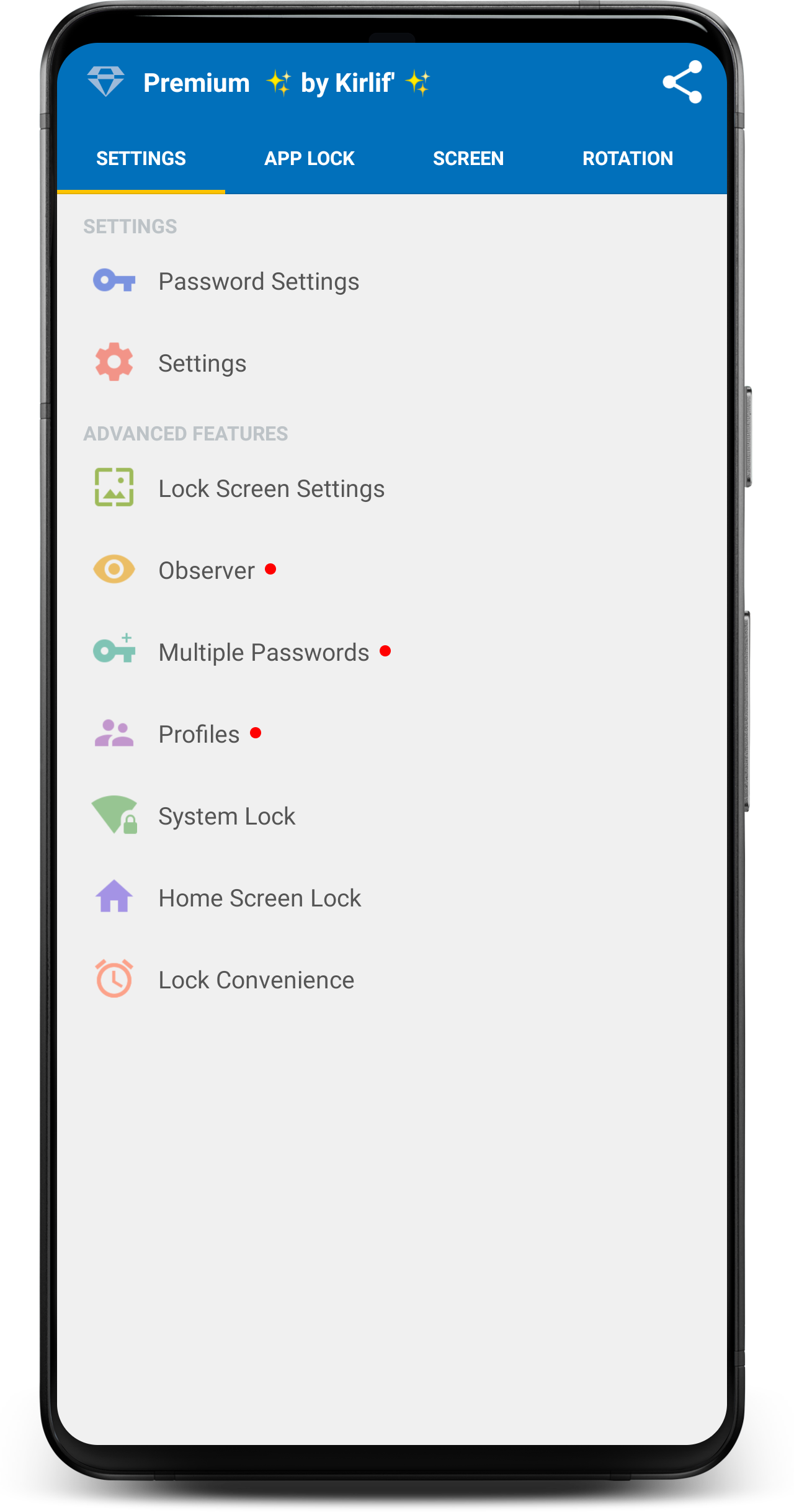 AppLock - Fingerprint v7.7.3 [Premium] 7b19a32b166232048175707ab53ed810