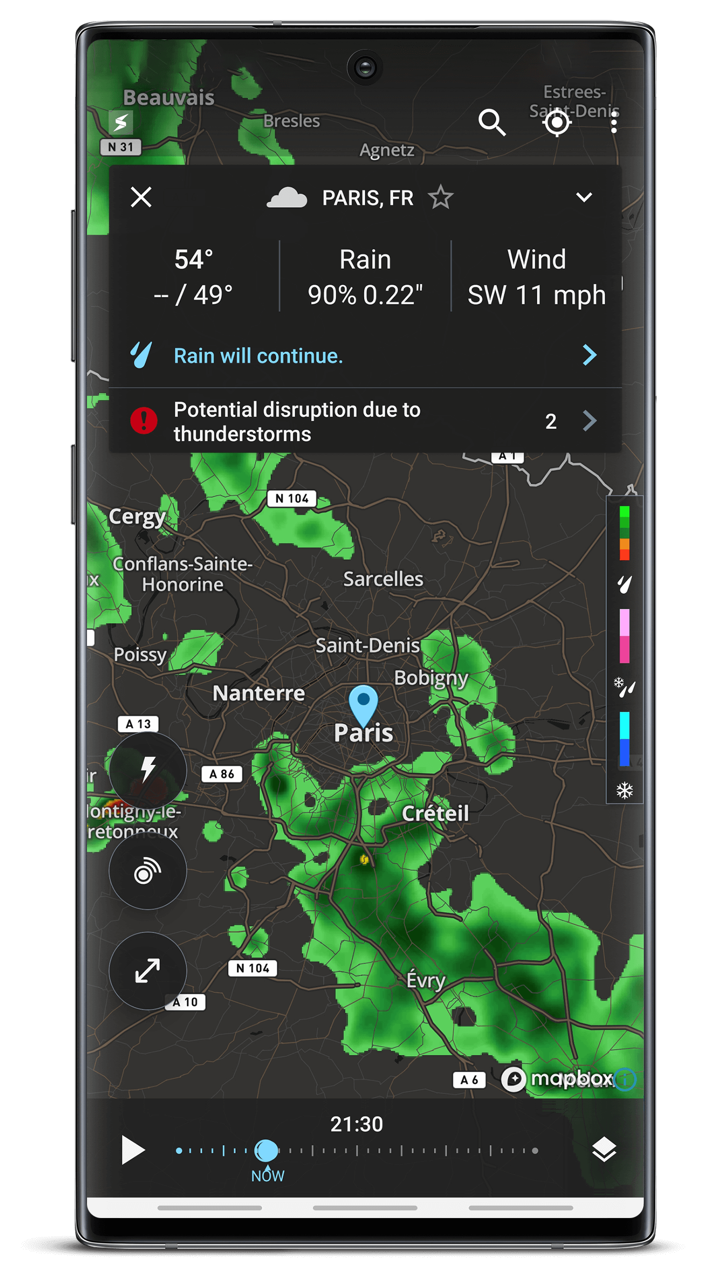 Storm Radar: Hurricane Tracker, Live Maps & Alerts v2.2.4 [Unlocked] 571043cfe7bad52d1af60bcab16341c1