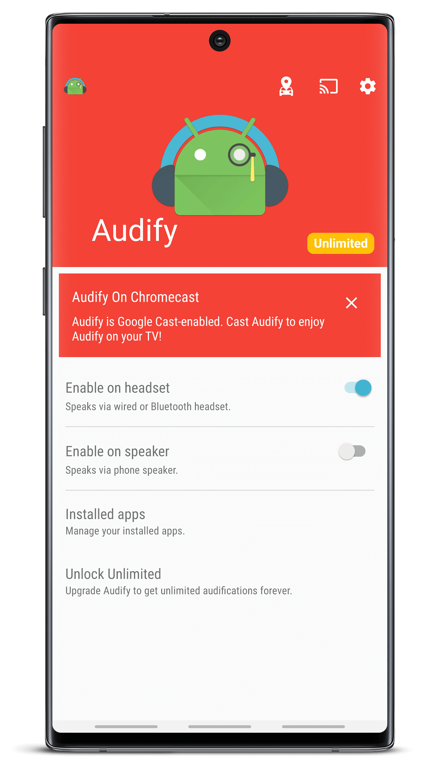 Audify Notification Reader v3.4.0 [Premium] [Mod] Ccebf7db15efb9e2cfda9bc7760b0c81