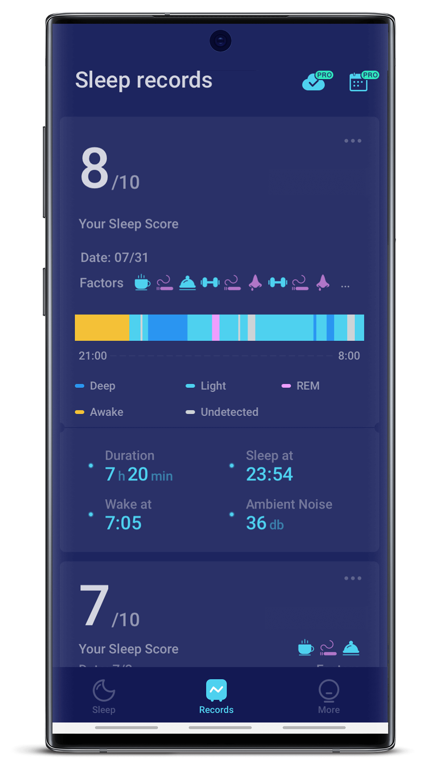 Sleep Monitor: Sleep Cycle Tracker & Recorder v1.4.0 [Pro] [Mod] C82247fc3a83894ea1780ad11bac663c