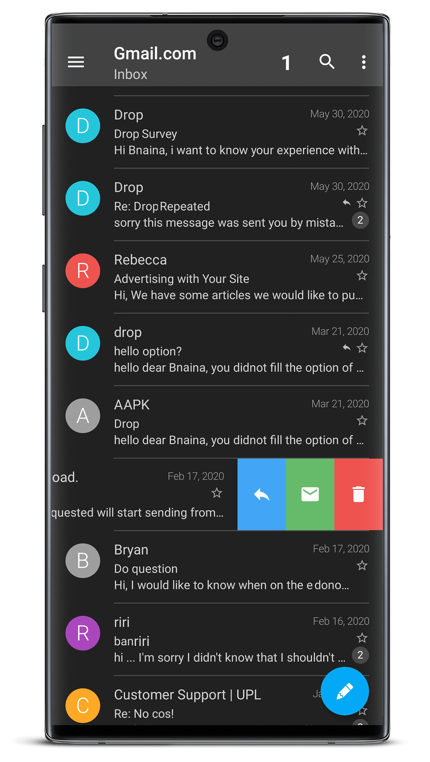 Sugar Mail email app v1.4-360 [Pro] [Mod Extra] - ReleaseAPK